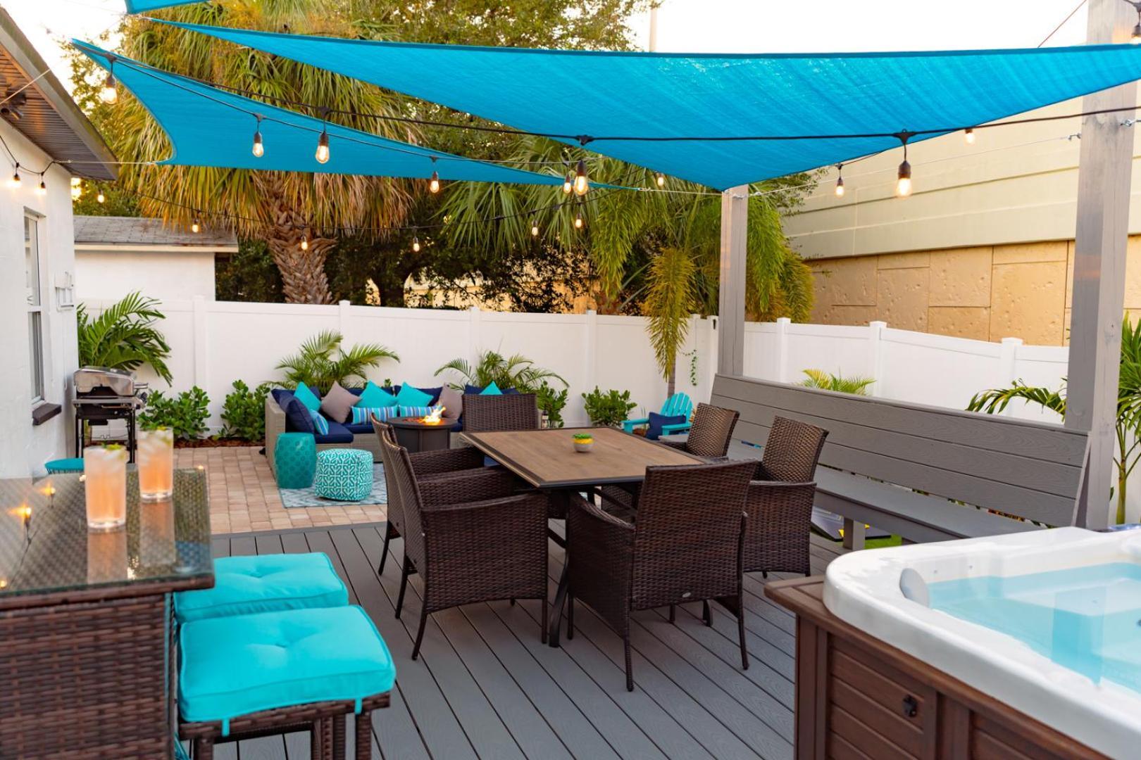 Casa Noho In Central Tampa, Hot Tub, Near Hyde Park Kültér fotó